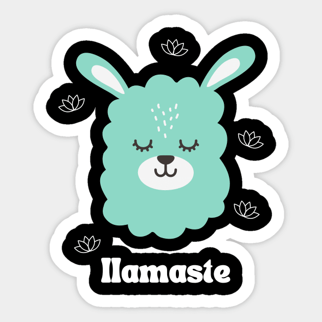 llamaste Sticker by Dreanpitch